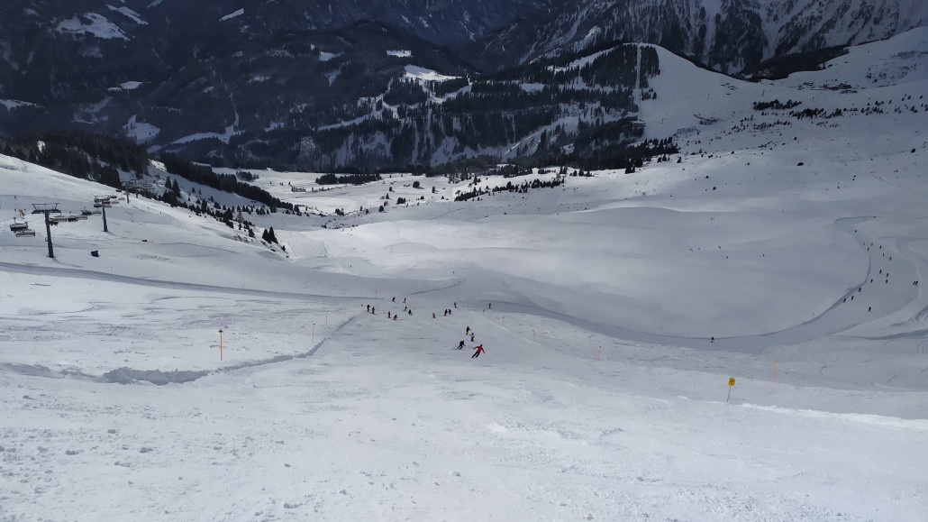 Schon leicht ausgefahren