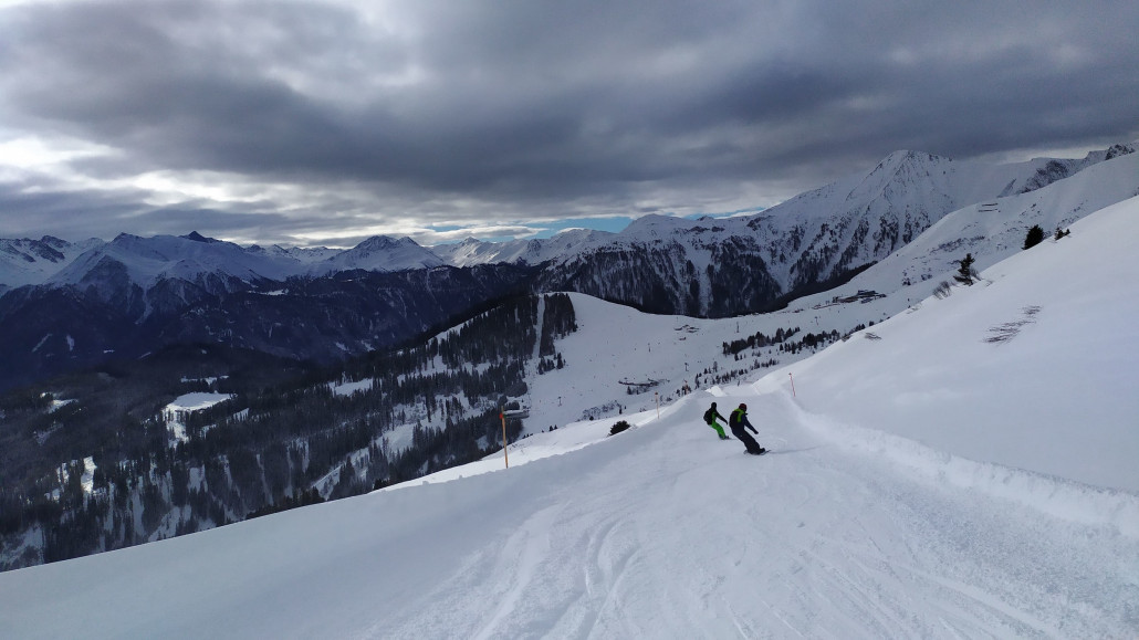 Auf dem Weg zum Komperdell