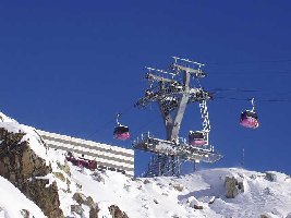Bergstation Bettmerhorn mit Bergebahn