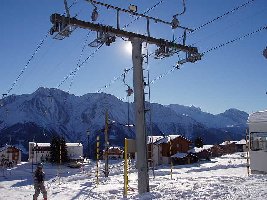Tellerlift und Bügellift Alpenrose 1+2 Hersteller Städeli
