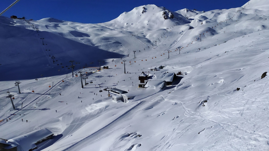 Blick auf die Alp Trida