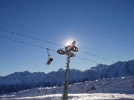 Wechsellaststütze an der Schönbielbahn