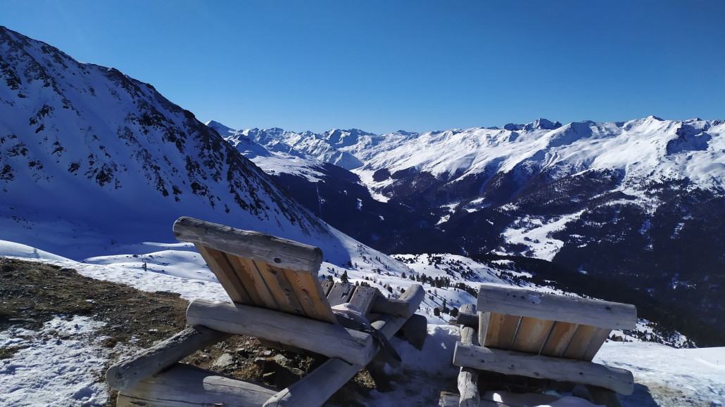 Hier gabs heute Mittagessen mit Aussicht
