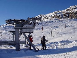 Talstation Bettmerseelift zusammen mit dem Lägerliften 1+2