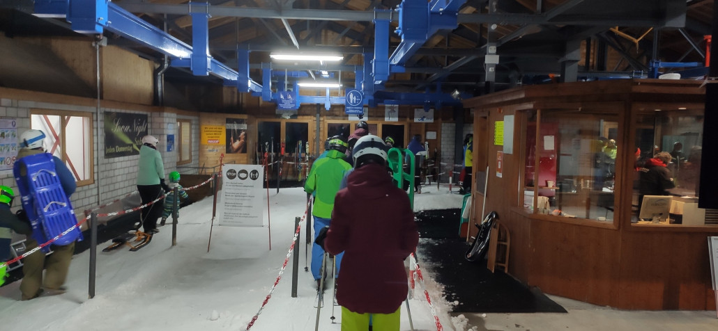 Indoor-Parcour an der Talstation