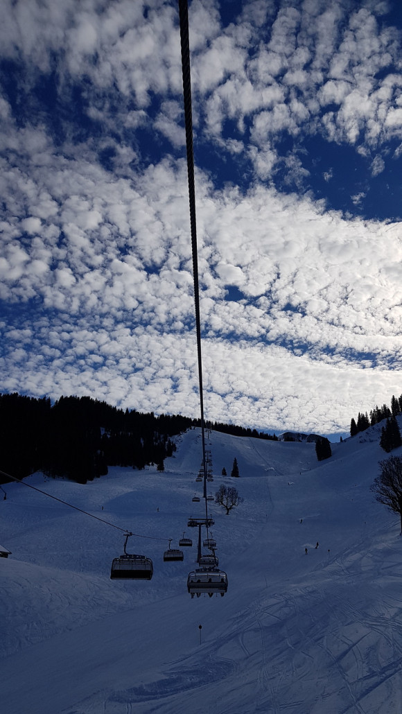 Wolkenspiele am Suttis