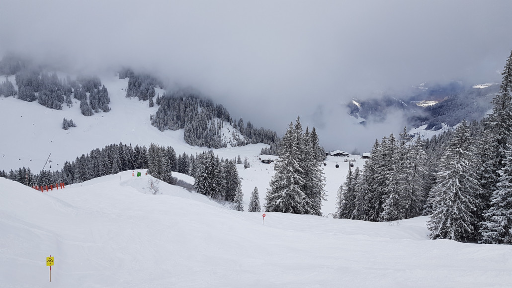 Nach dem Frühling die letzten Tage heute wieder sehr winterlich in Mellau
