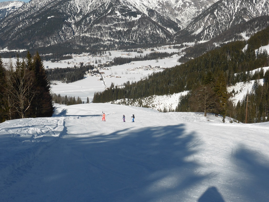 das Mittelstück der roten Talabfahrt