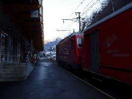 Einen Besseren Bahnanschluss gibts nur am Feldberg! ;-)
