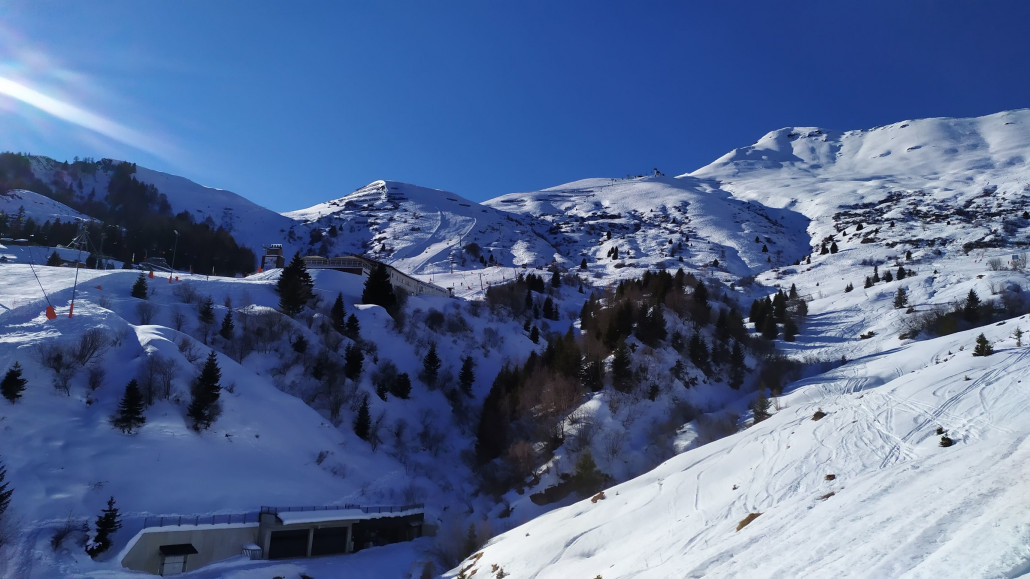 Nach dem Mittagsessen ging es mit der Schönjochbahn nach oben