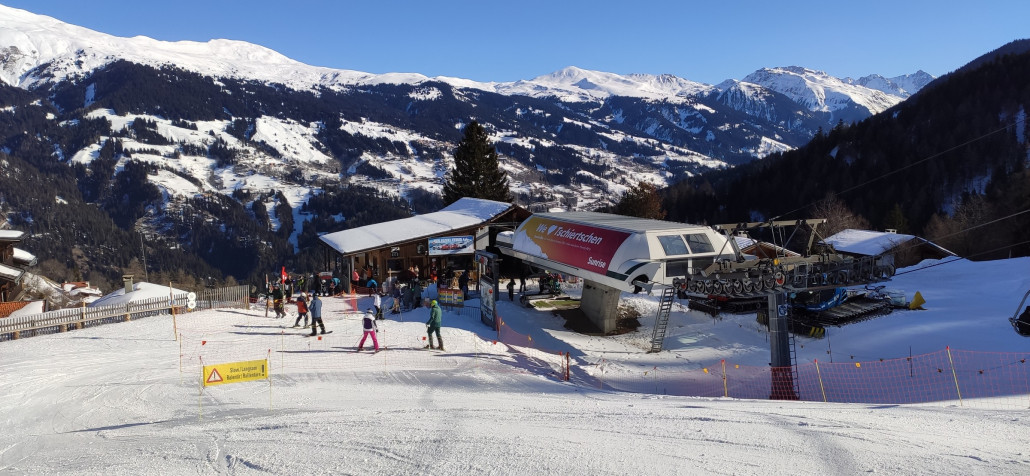 typischer "Andrang" an der Talstation Waldstafel