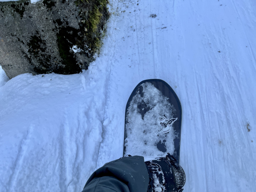 Manche Foristen lieben es ja Herausforderungen im Schlepplift zu meistern - das war wohl die Schlüsselstelle im steilsten Stück
