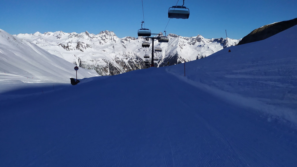 In der Früh ging es wie gewohnt durchs Höllkar