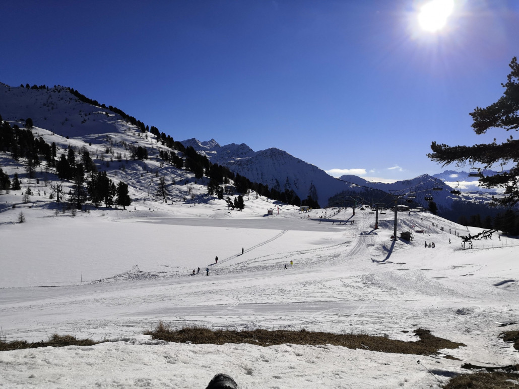 Gefrorener Lac de Tracouet