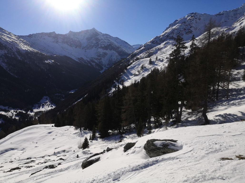 Blick Richtung Grande Dixence.