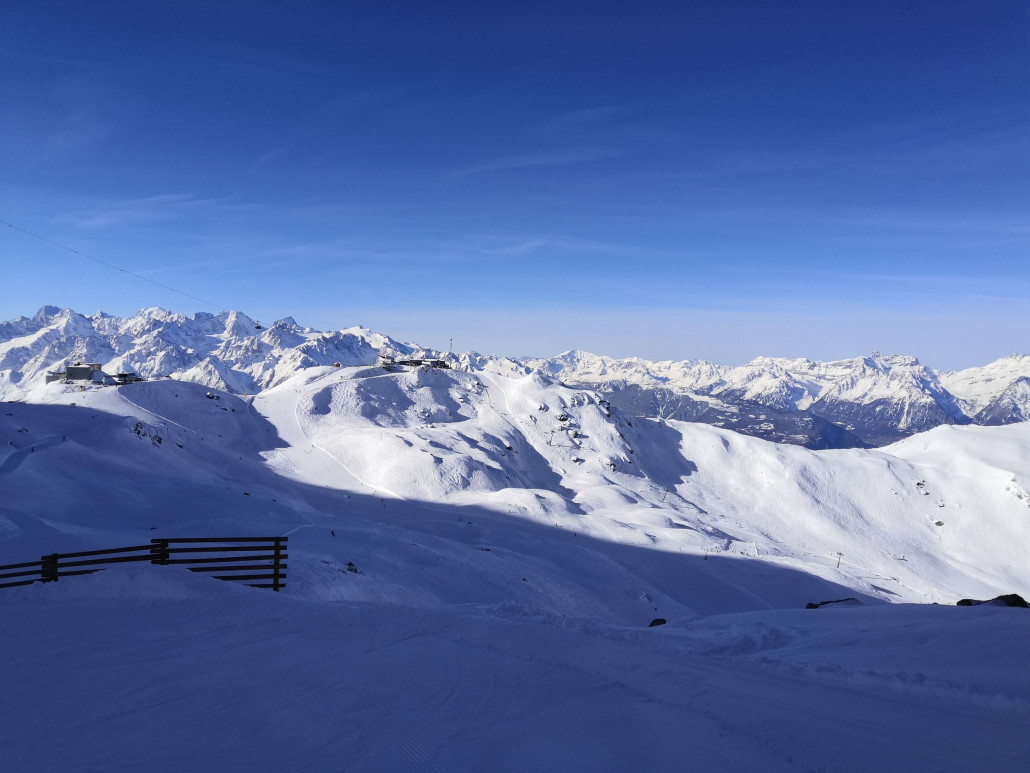 Panorama vom Chassoure Richtung Les Attelas