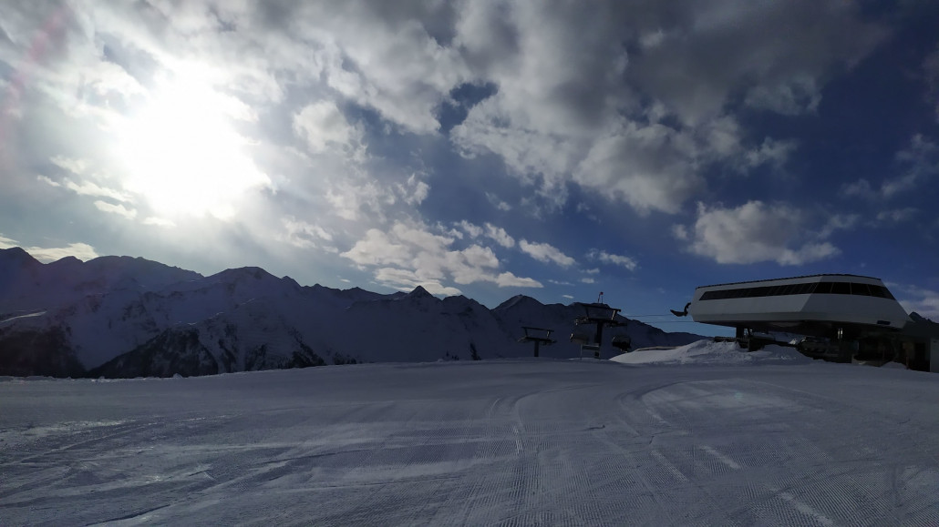 Das Panorama fanden wir in Kappl schöner als in See, wirklich eindrucksvoll