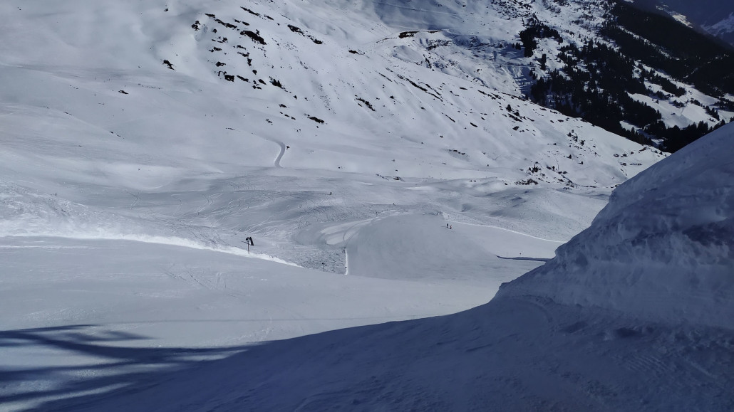 Dann ging es über die knackige 3...