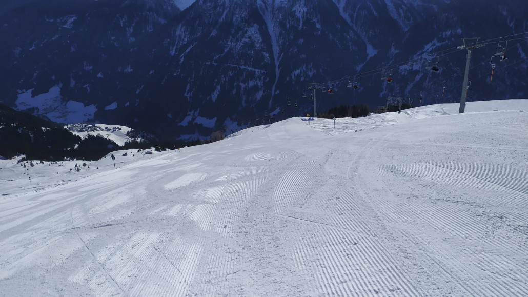 Die schwarze Variante war noch fast unberührt