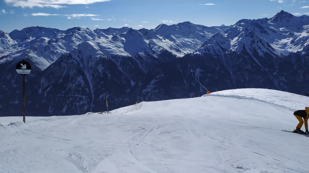 Den ganzen Tag von tollem Ausblick begleitet