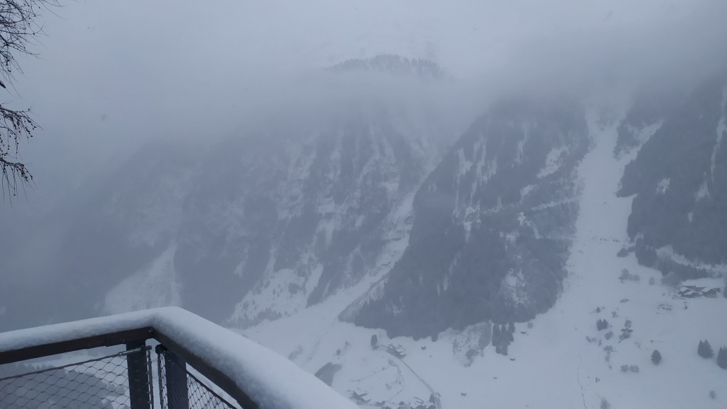 Und ins hintere Kaunertal in den Wolken