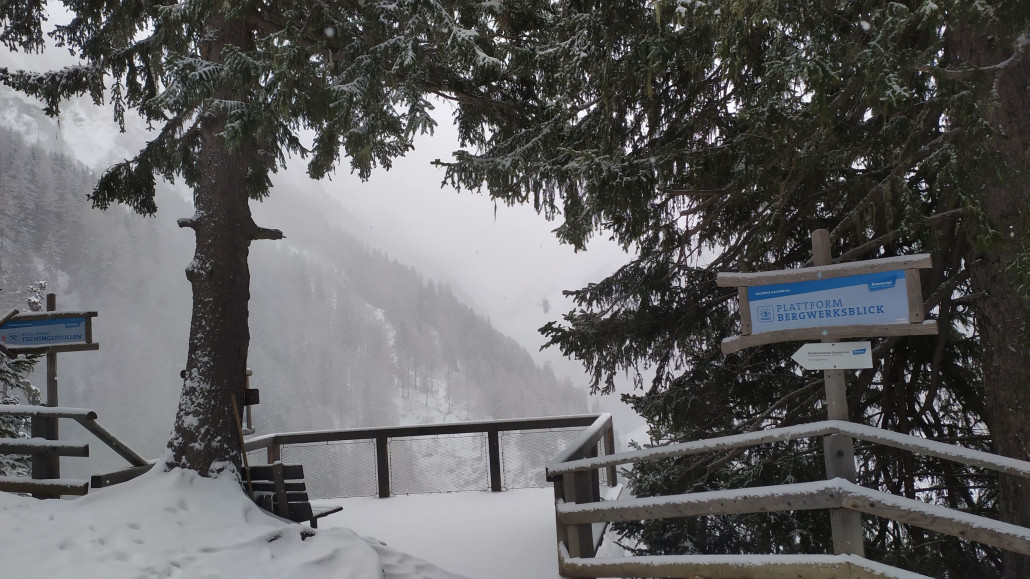Anschließend ging es noch ein paar Höhenmeter weiter zum Bergwerksblick