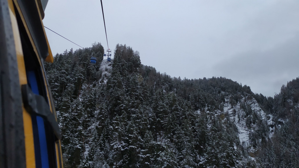 Nachmittags erkundeten wir das Skigebiet Fendels