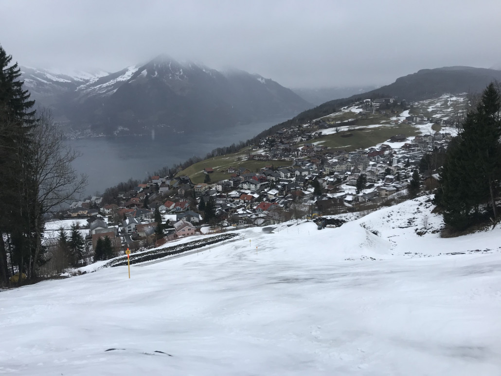 Nur der letzte Hang ist nach wie vor etwas knapp