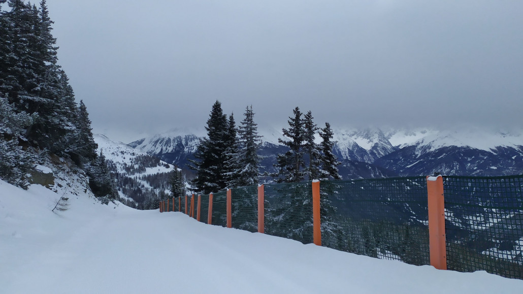 Auf der Abfahrt zur Venet Süd, die Trassierung gefiel mir sehr gut