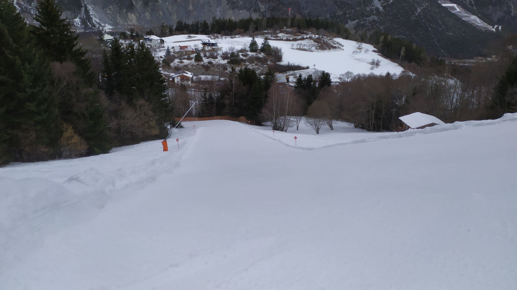 Die Abfahrt an der Rifenalbahn wiederholten wir zum Abschluss noch dreimal