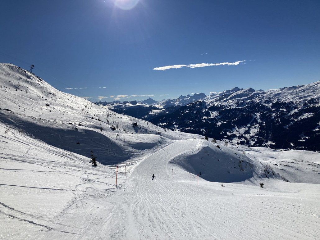 21b. Wieso ist diese Piste eigentlich rot? Dies erschliesst sich mir nicht wirklich.
