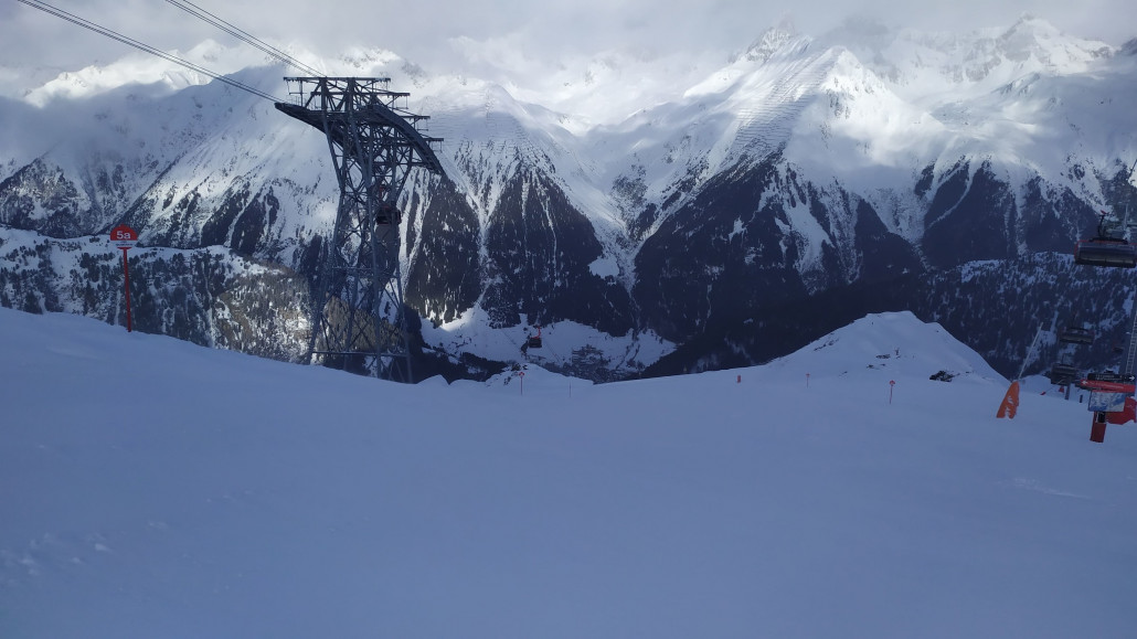 Auf dem Weg zur Pardoramabahn