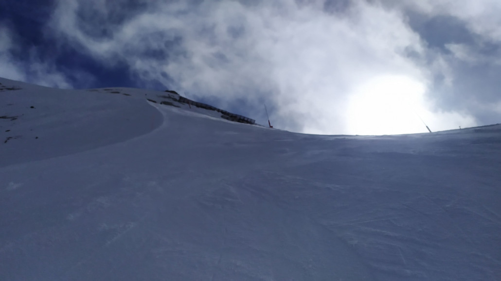 Die Wolken zogen den ganzen Tag schnell durch