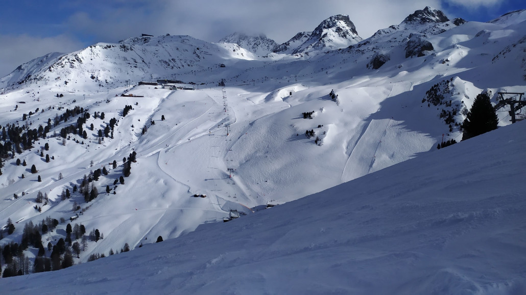 Von dort ging es zurück Richtung Idalp