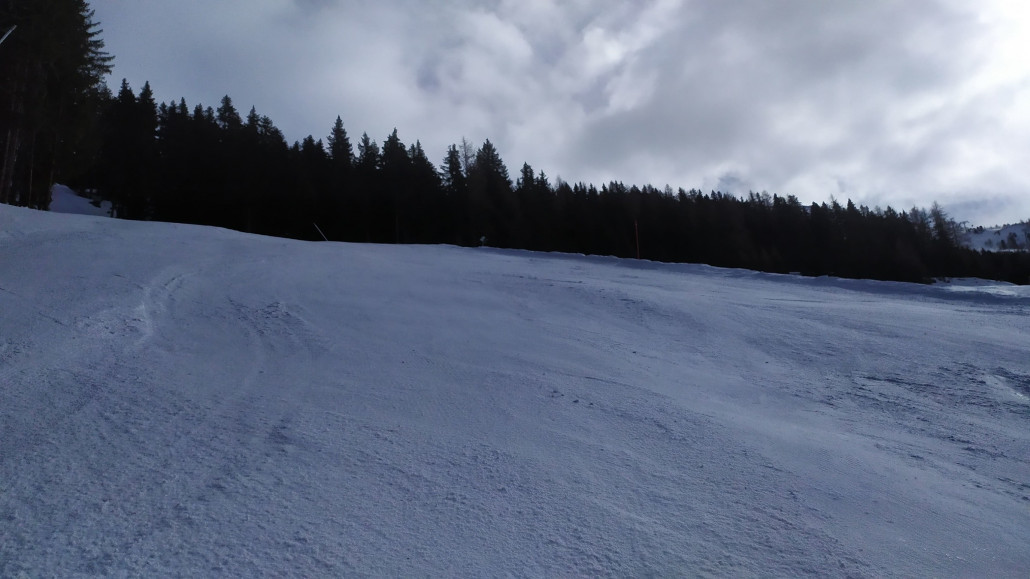 Unten dann wieder eisig