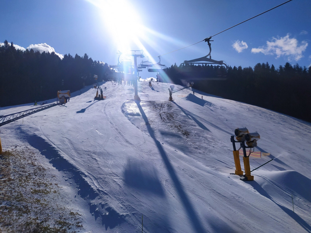 Poppenberg jetzt wieder mit mittlerer Piste
