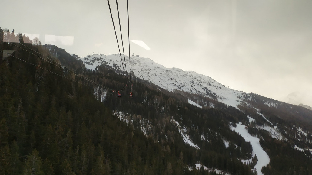 Morgens sah die Sicht ganz gut aus