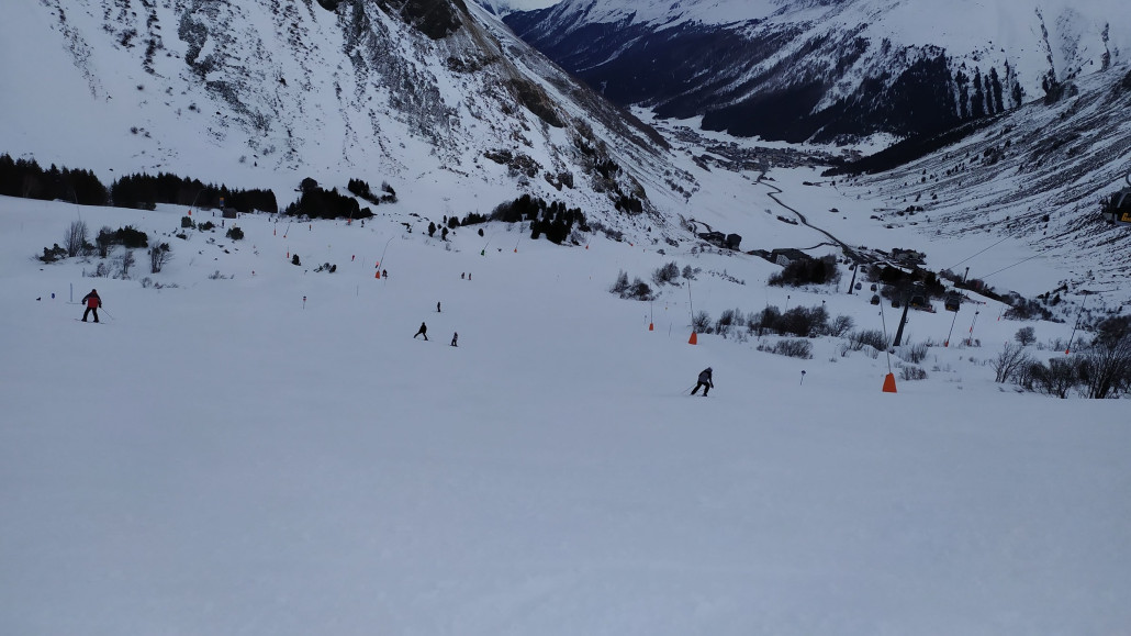 Auf dem Weg zum Parkplatz