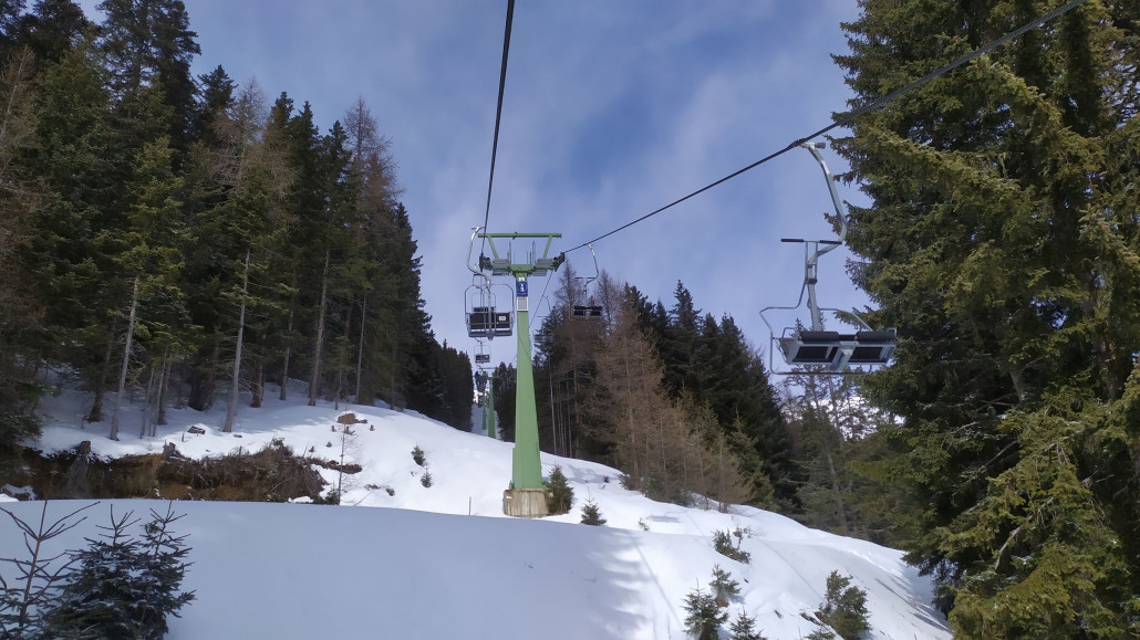 Gemütlich ging es in der Sonne mit der DSB Venet Süd wieder nach oben