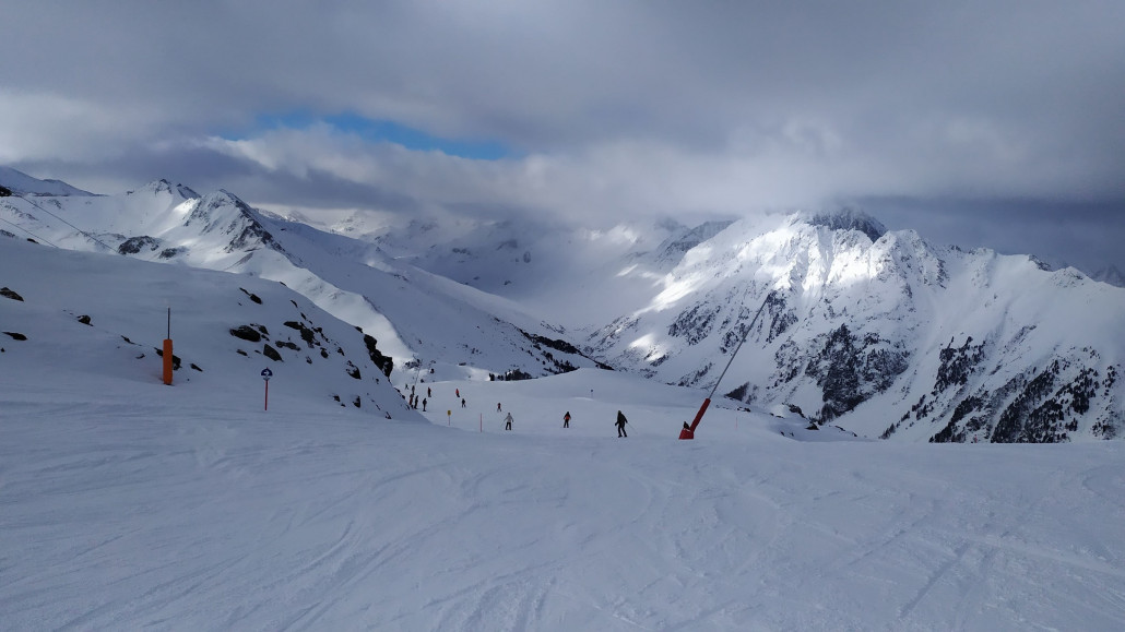 Der morgendliche Blick vom Pardatschgrat