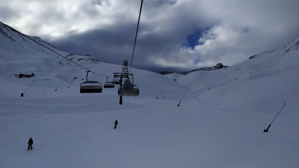 Wir fuhren wieder direkt zum Höllkar