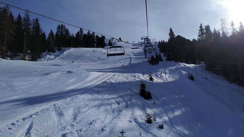 Aber weil es an der Zeinisbahn so gut ging kehrten wir immer dorthin zurück
