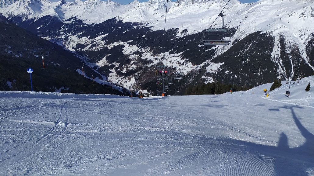 Die Pisten waren oft leer