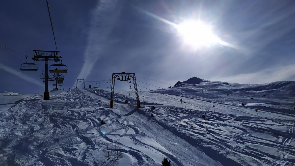 Und die Sonne schien die meiste Zeit