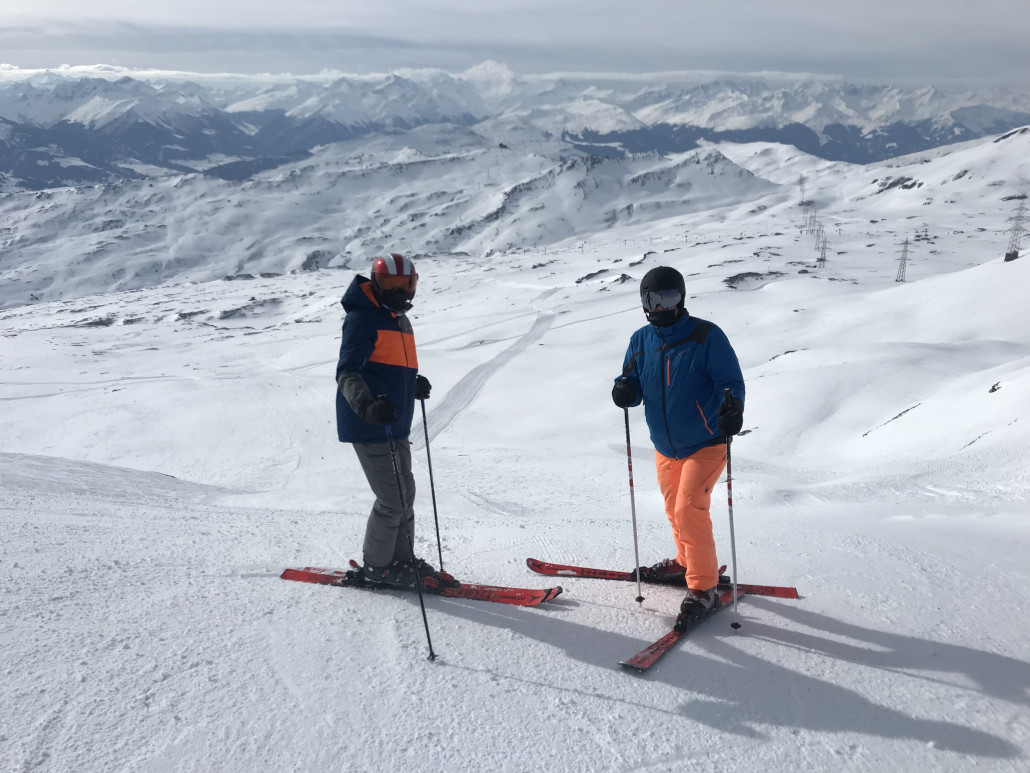 Meine zwei Begleiter heute