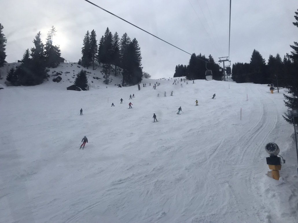 Die übervolle Spinas wollten wir gar nicht fahren