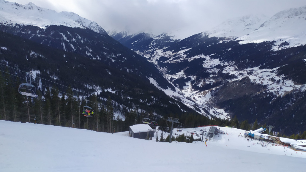 Und als die Sicht schlechter wurde, liesen wir es dann gut sein