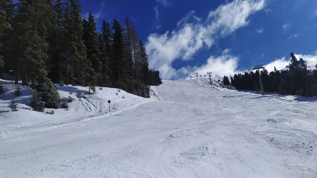 Frei frei frei waren die Pisten