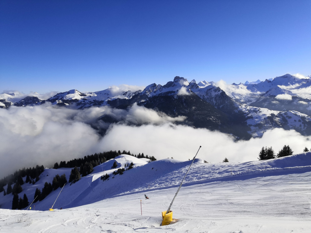 26.02.: Morgens hat es noch wenige Nebelfetzen