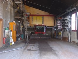 In der Garage stand noch ein PB 100 für die Läupe auf der Gerschnialp